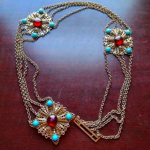 60s/70s Gold Chain Belt